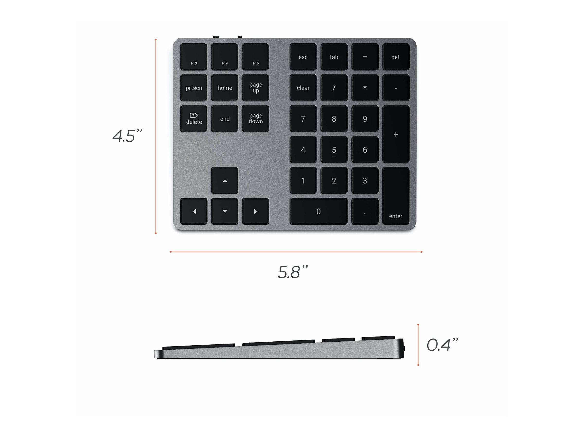 Satechi Bluetooth Extended Keypad | Overview, Specs, Details | SHI