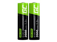 Green Cell AA type Batterier til generelt brug (genopladelige) 2000mAh