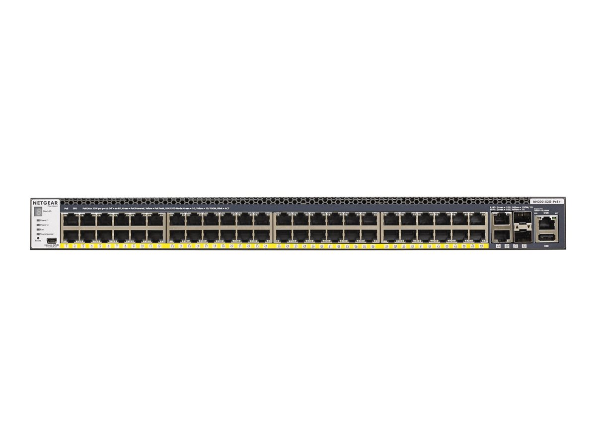 NETGEAR M4300-52G-POE+ Managed SWCH APS