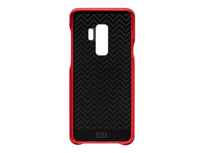 Sena LeatherSkin Case back cover for cell phone full-grain leather red 