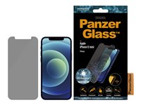 PanzerGlass Privacy Privatlivsfilterskærm Sort Transparent Apple iPhone 12 mini