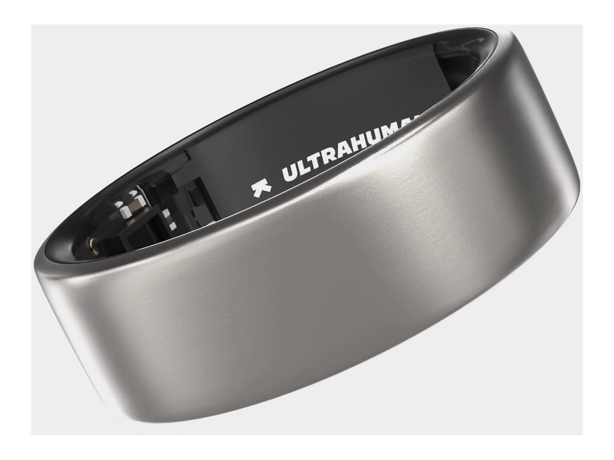 Ultrahuman Ring AIR Smart Ring - Size 5 - Raw Titanium