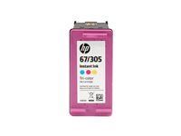 HP 305 Tri-color Original Ink Cartridge