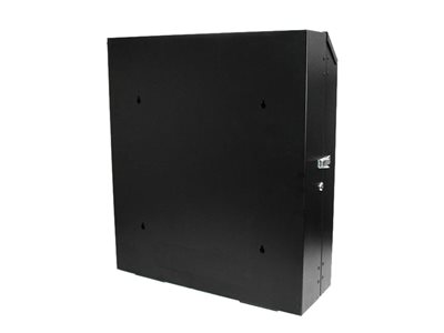 StarTech.com Wall-Mount Server Rack with Dual Fans and Lock - Vertical ...