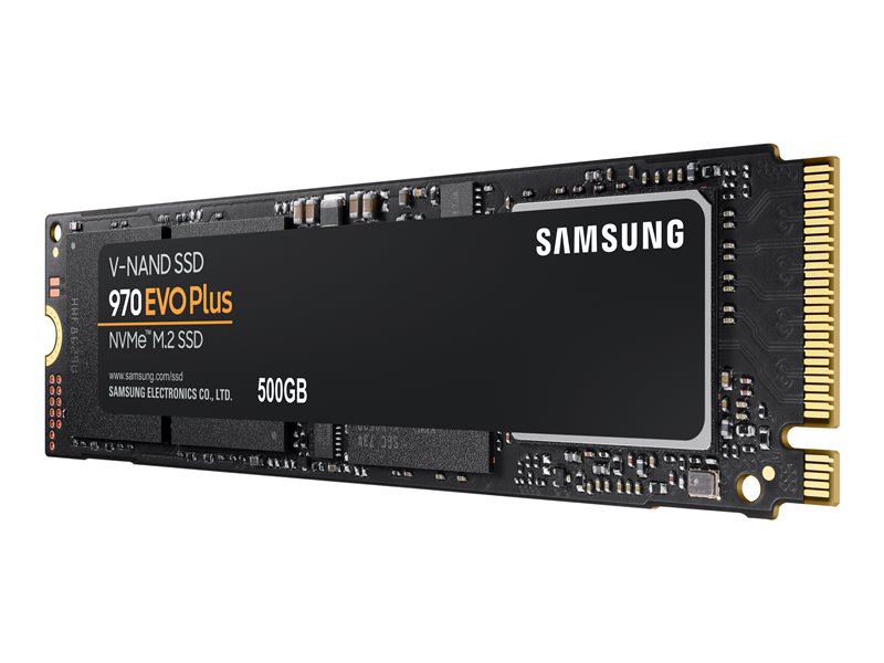 Samsung 970 EVO Plus MZ-V75S500BW - SSD - 500 Go - PCIe 3.0 x4 (NVMe)  (MZ-V7S500BW)