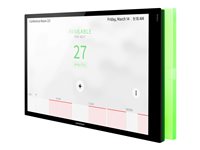 Crestron TSW-1070-LB-B-S - meeting room availability light bar - smooth black