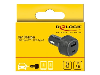 DELOCK Kfz Ladeadapter USB Type-C PD 3.0, DELOCK 64108 64108 (BILD2)