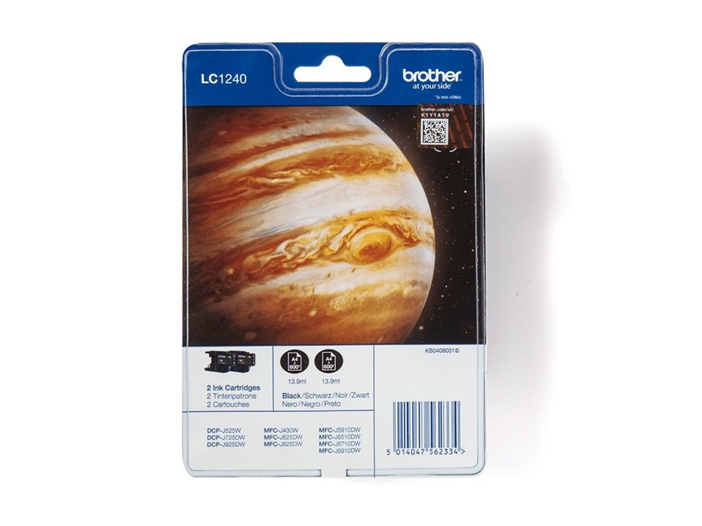 BROTHER Pack blister de 2 carto