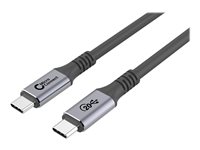 MicroConnect Premium USB 3.2 Gen 2 USB Type-C kabel 3m Sort
