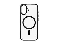 PanzerGlass CARE by Flagship Case Transparent Urban Combat w. Black Frame & MagSafe iPhone 16 Beskyttelsescover Transparent