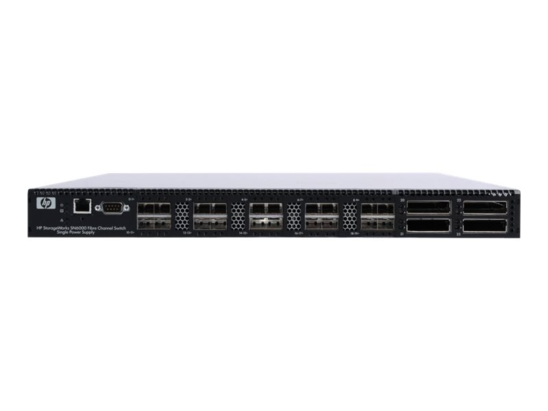 HPE SN6000 Stackable Single Power Fibre Channel Switch | Overview ...