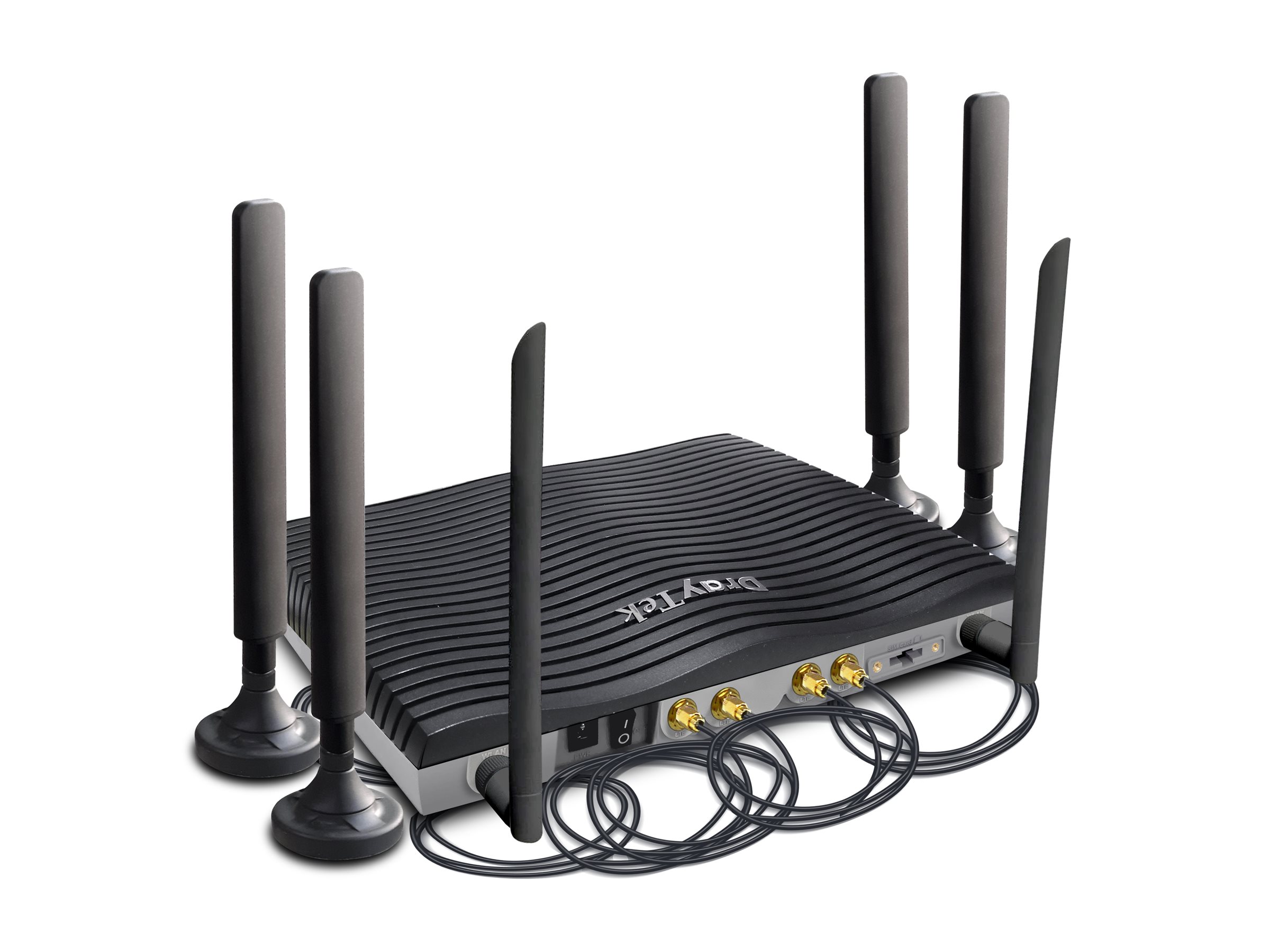 Draytek Vigor 2927L-5G wireless router desktop Product shot Back 78850