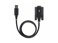 StarTech.com 6.6ft (2m) USB to Serial Adapter Cable, COM Retention, RS232