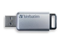 Verbatim Store 'n' Go Secure Pro 64GB USB 3.0 Sølv
