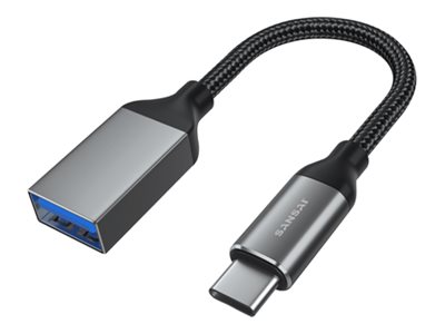Sansai, USB-C cable, USB-C to USB Type A, 15 cm
