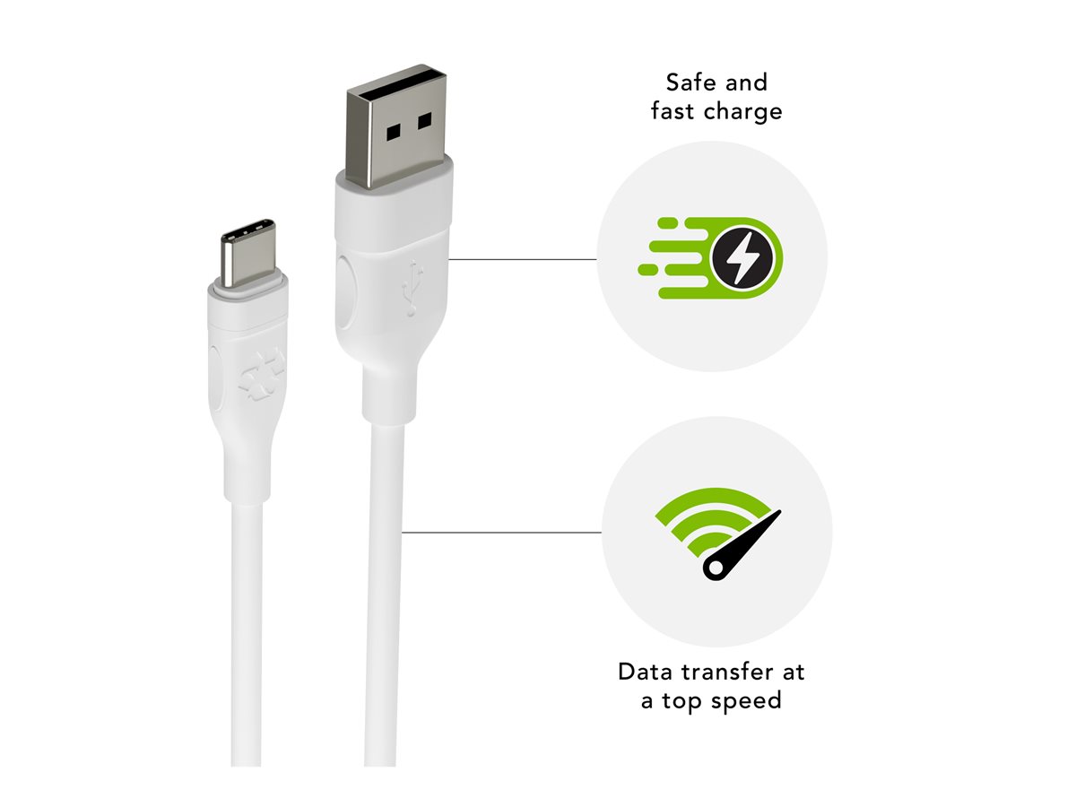 re-chargePro-Cable1.2mUSB-AtoUSB-C-W – foto 4