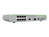 Allied Telesis CentreCOM AT-GS970EMX/10 - switch - 8 ports - Managed - rack-mountable