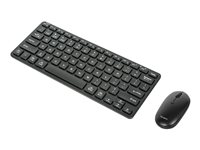 Targus Compact Multi-Device Keyboard and mouse set antimicrobial wireless Bluetooth 5.1  image
