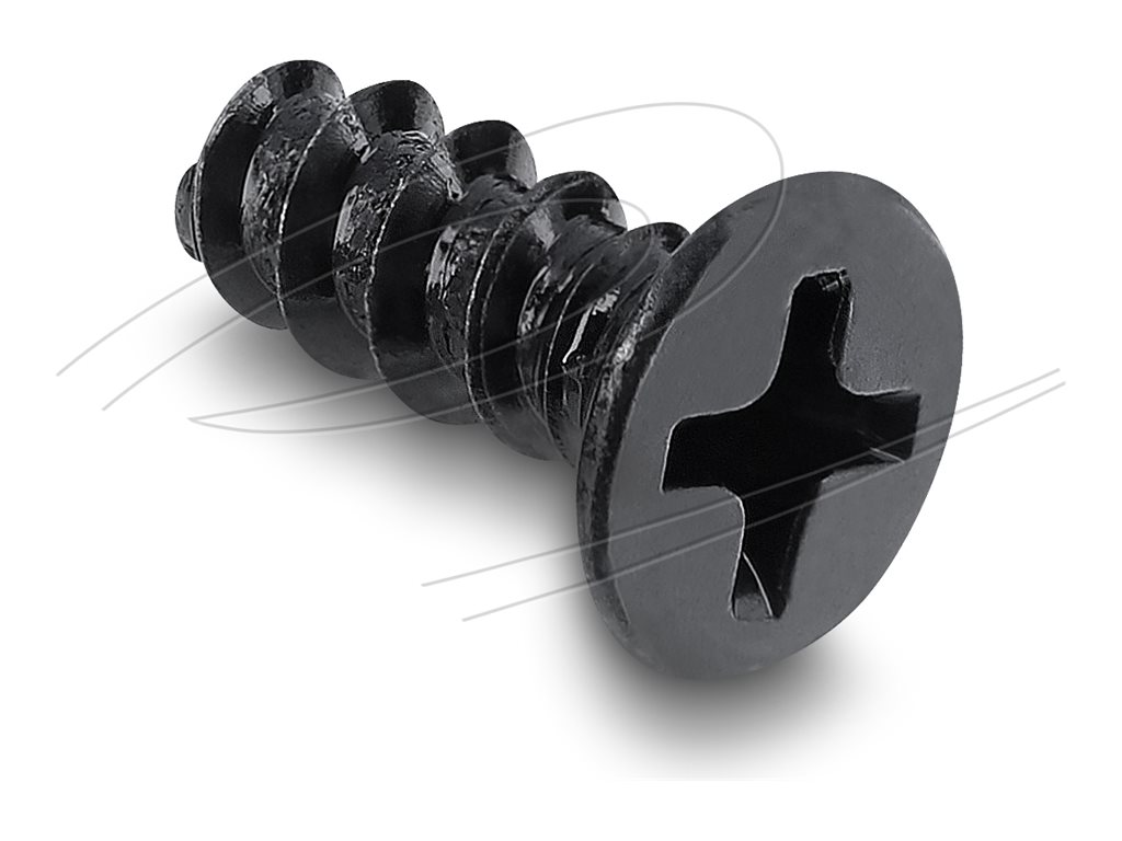 Fan Screw M4 x 10 mm 50 pcs black