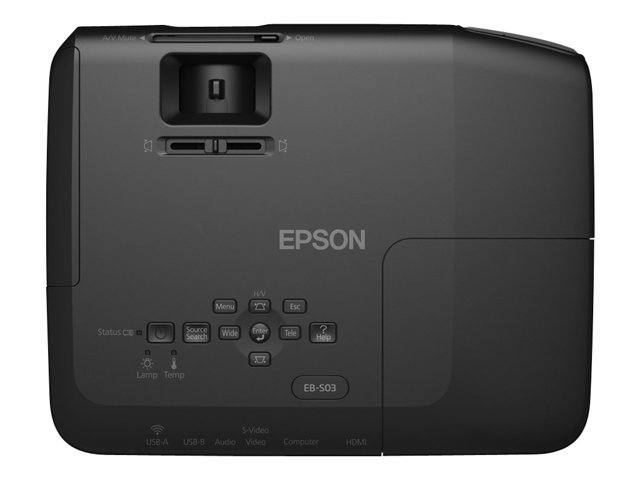EPSON プロジェクター EB-S03 エプソン、実売4万円のエントリービジネスプロジェクター「EB