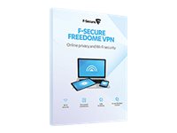 F-Secure Freedome VPN - Subscription licence (1 year) - 3 devices - ESD - Win, Mac, Android, iOS