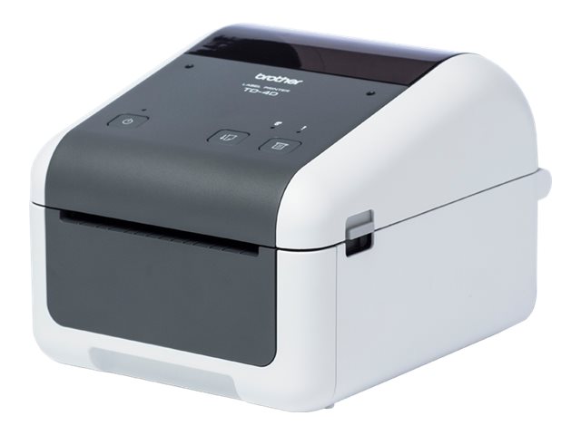 Brother TD-4520DN label printer B/W direct Product shot Right-angle 79400