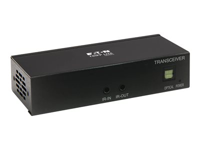 Eaton Tripp Lite Series HDMI over Cat6 Receiver with Repeater, 4K 60Hz, HDR, 4:4:4, IR Transceiver, PoC, HDCP 2.2, 230 ft., TAA