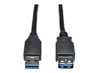 Eaton Tripp Lite Series USB 3.0 SuperSpeed Extension Cable (A M/F), Black, 6 ft. (1.83 m)