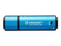 Kingston IronKey Vault Privacy 50C 8GB USB-C 3.2 Gen 1 Blå