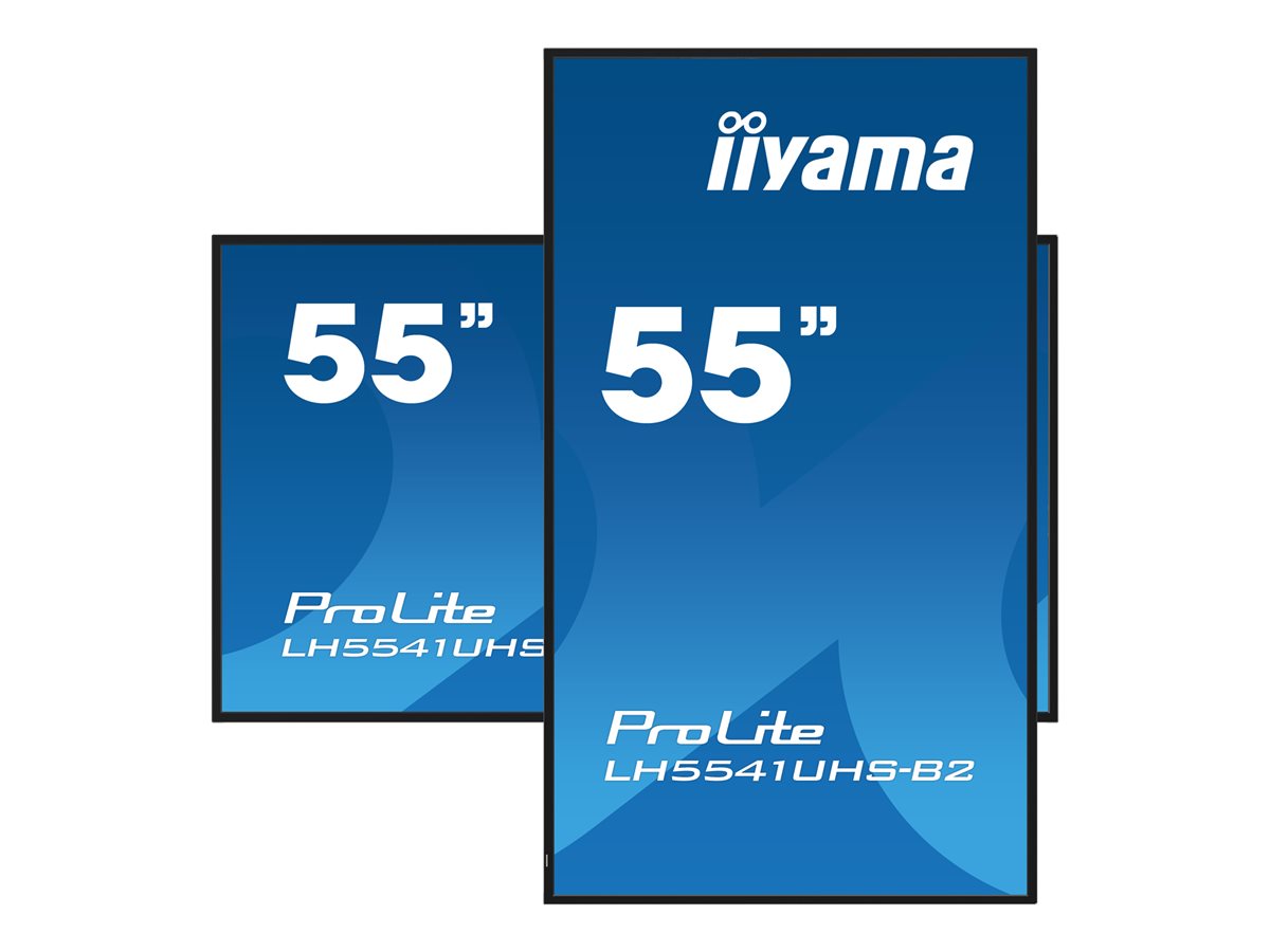 iiyama ProLite LH5541UHS-B2 55" Třída (54.6" zobrazitelný) displej LCD s LED podsvícením - 4K - pro digital signage – foto 5