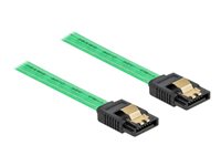 DeLOCK Seriel ATA-kabel Grøn 50cm