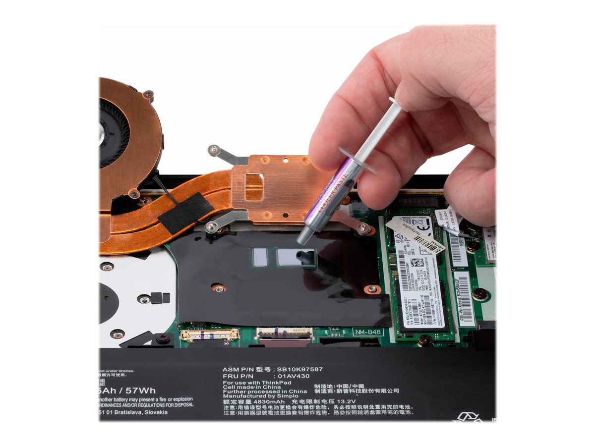 StarTech.com Thermal Paste, High Performance Thermal Paste, Re-sealable Syringes (1.5g), Metal Oxide Heat Sink Compound, CPU Thermal Paste, Thermal Glue, RoHS / CE - GPU Grease - pasta na chladič procesoru – foto 6