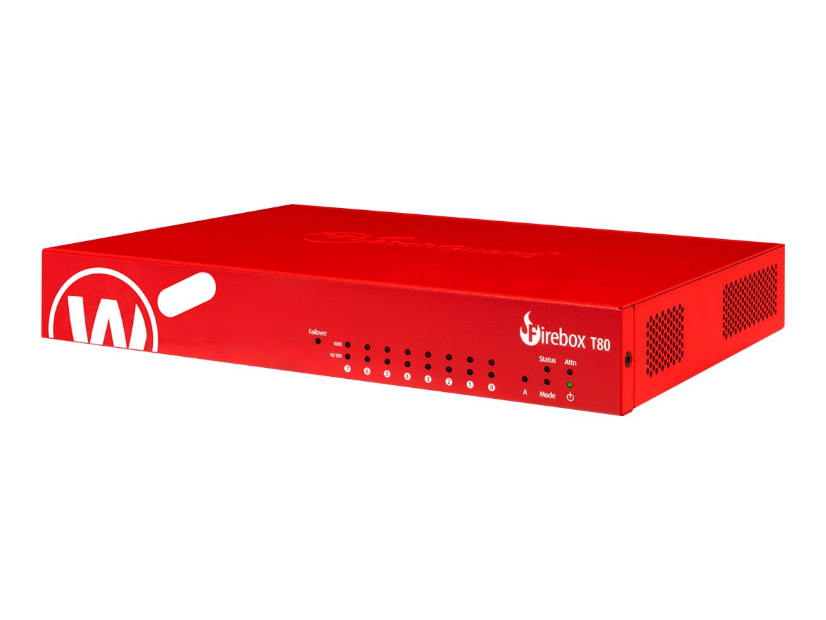 WatchGuard Trade Up to WatchGuard Firebox T80 with 1-yr Basic Security Suite (EU)