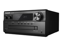 Panasonic SC PMX92 Audio digital til analog konverter DAB radio Cd / MP3-afspiller Digital afspiller Radio Bluetooth-audiomodtager 120Watt