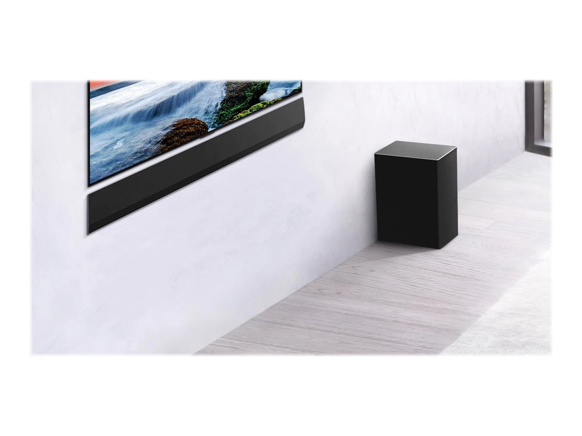 LG G1 Soundbar 3.1-Kanal 360 W Schwarz, Dark Silver