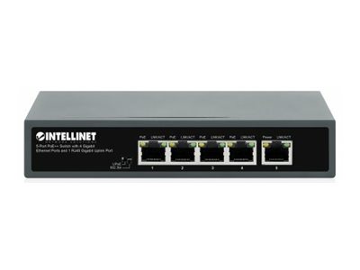 INTELLINET 562010, Switches, INT 5-Port PoE++ Switch 562010 (BILD2)