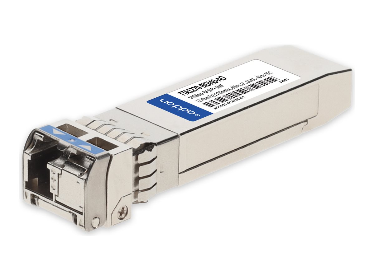 AddOn - SFP+ transceiver module (equivalent to: Commscope TTA1270-BIDI40)