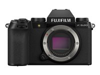 Fujifilm X Series X-S20 26.1Megapixel Sort Digitalkamera 