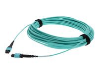 AddOn 15m MPO OM3 Aqua Patch Cable