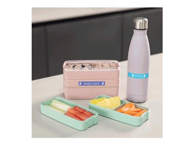 BROTHER 12MM White on Purple BTAGF35