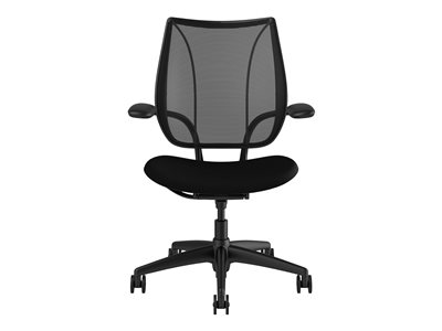 Humanscale Liberty Chair task armrests tilt swivel lotus black, a