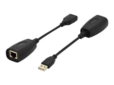 DIGITUS USB Extender für Cat5/5e/6 bis 45m - DA-70139-2