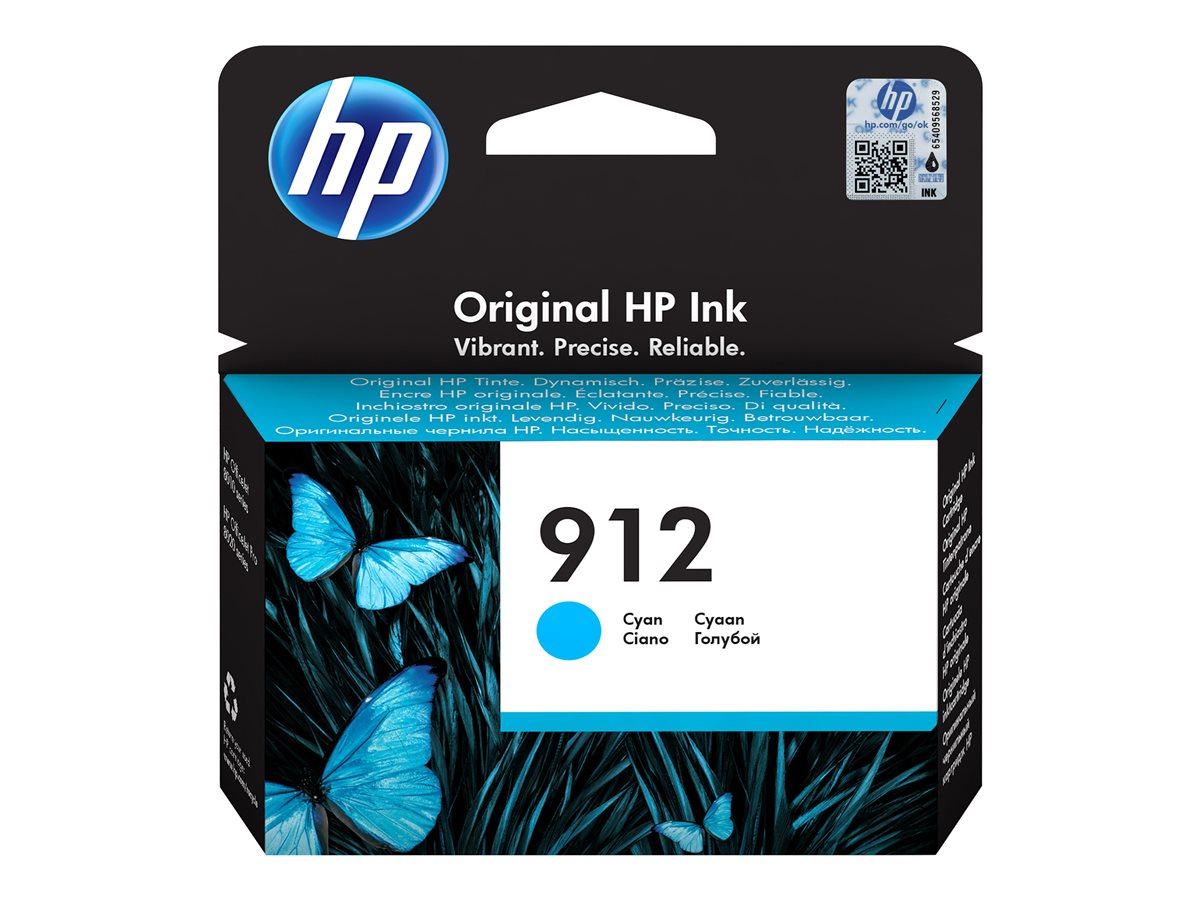 HP 912 - 2.93 ml - cián -...