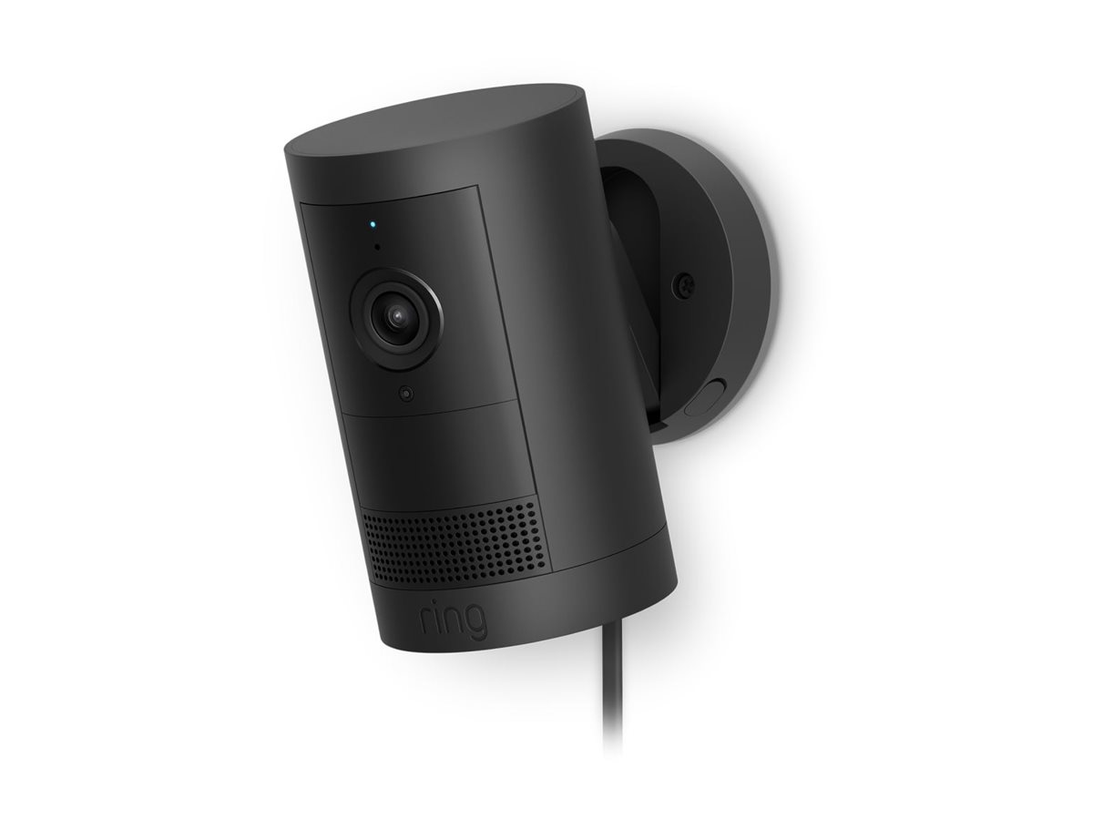 Ring Outdoor Camera Plus plug-in network surveillance Product shot Right-angle 79850