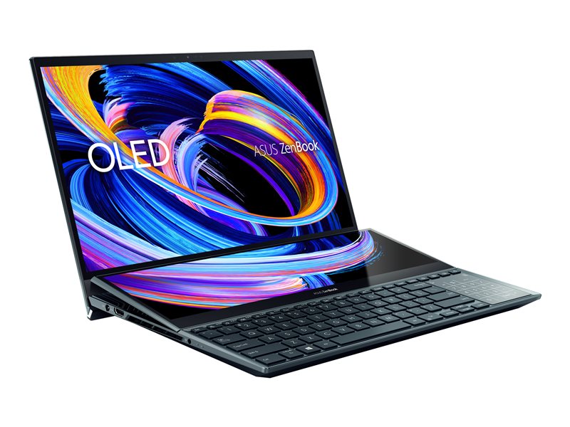 ASUS Zenbook Pro Duo 15 OLED UX582ZM-H2030X - 15.6 - Intel Core i7 -  12700H - 32 Go RAM - 1 To SSD (90NB0VR1-M00660)
