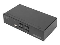 DIGITUS DS-12880 KVM / audio / USB switch Desktop