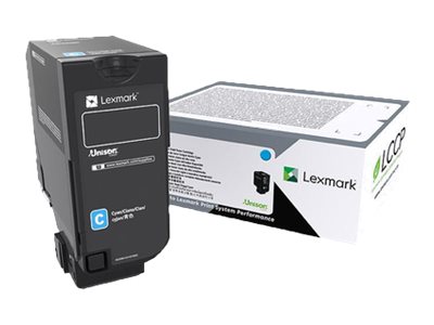 LEXMARK 74C0H20, Verbrauchsmaterialien - Laserprint cyan 74C0H20 (BILD1)