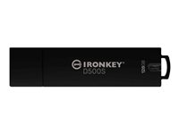 Kingston IronKey D500S 128GB USB 3.2 Gen 1 Sort