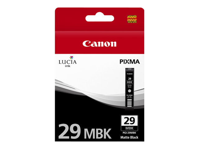Canon Pgi 29mbk Matte Black Original Ink Tank