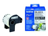 BROTHER RUBAN CONTINU NOIR/BLAN